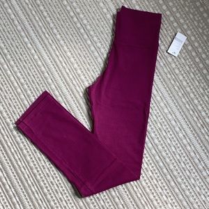 High Rise Straight Leg Leggings